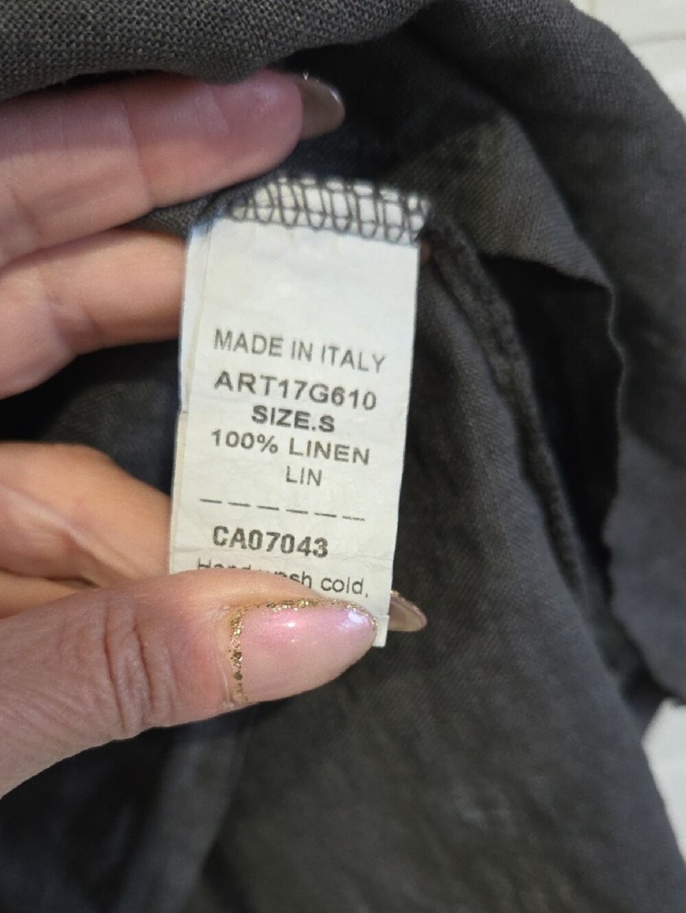 Francesca Bettini Italian Linen Midi Skirt - Picture 3 of 5